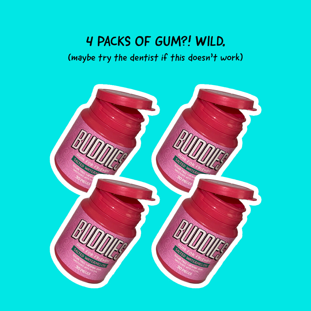Salted Watermelon Chewing Gum